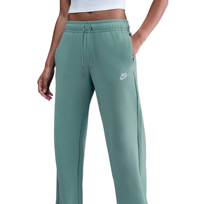 ナイキ Nike 【 Nsw Club Fleece Mid Rise Pants Wide Women's Cannon/White 】 クラブ フリース ミッド ライズ レディース 白色 ホワイト 19,383円