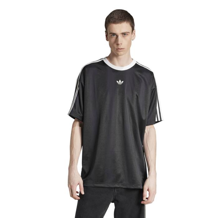 【★百貨店SALE★6/11真夜中2時迄】アディダス Adidas 【 Jacquard Jersey Men\u0027s Black/White 】 ティーシャツ メンズ 黒いこと 黒いこと 白いこと 白いこと