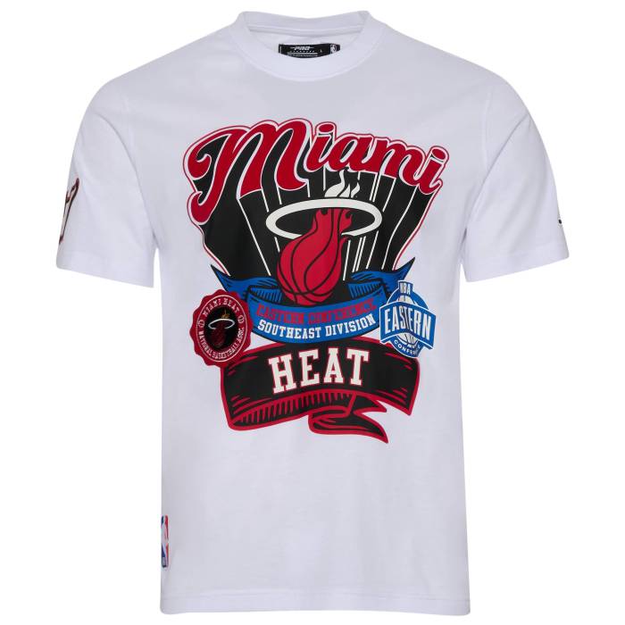 【★百貨店SALE★6/11真夜中2時迄】労働者階級判定基準 Pro Standard 【 Miami Heat S/S Flex T-Shirt Men\u0027s Fc White/Fire Red 】 マイアミ 高温 半袖 ティーシャツ ティーシャツ メンズ 白いこと 白いこと 火の手 Red 赤・赤いこと