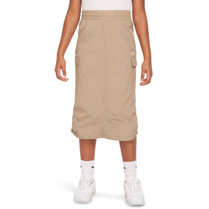 ナイキ Nike 【 Sty Star Woven Skirt Girls\u0027 Grade School Hemp/White 】 Woven ウーブン お坊っちゃん キッズ 白いこと 白いこと