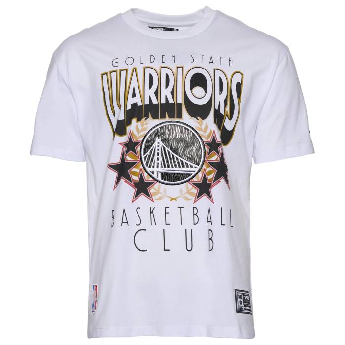 プロスタンダード Pro Standard 【 Gsw Empire Pro Drop Shoulder T-Shirt Men's White/Multi 】 プロ Tシャツ メンズ 白色 ホワイト 19,166円