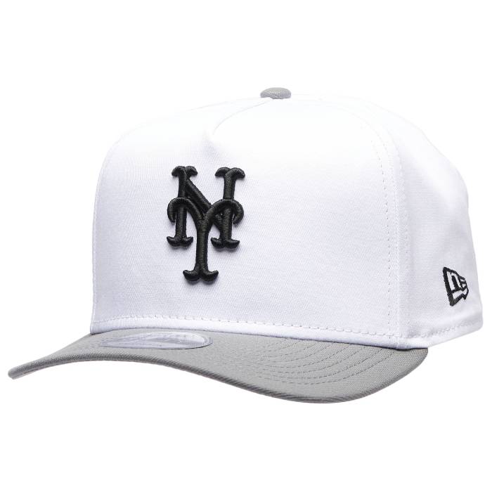 ニューエラ New Era 【 Mets 950Af Curve 25Th Anniversary Cap Men's White/Gray 】 メッツ キャップ 帽子 メンズ 白色 ホワイト gray 灰色・グレー・グレイ