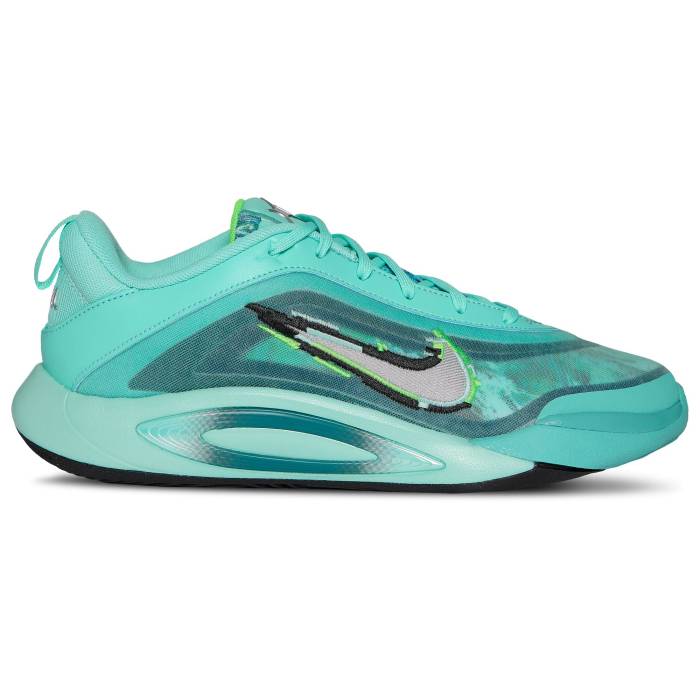 【★百貨店SALE★6/11真夜中2時迄】ナイキ Nike 【 A\u0027one Kc Boys\u0027 Grade School Bleached Turquoise/Metallic Silver/Washed Teal 】 お坊っちゃん キッズ Silver しろがね色・しろがね色