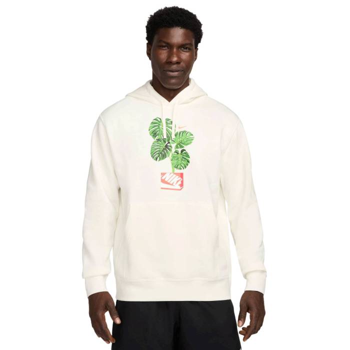 【★百貨店SALE★6/11十二時2時迄】ナイキ Nike 【 Nsw Club Hoodie Pullover Bb Mdrn Men\u0027s Sail 】 野球クラブ フーディー パーカー メンズ