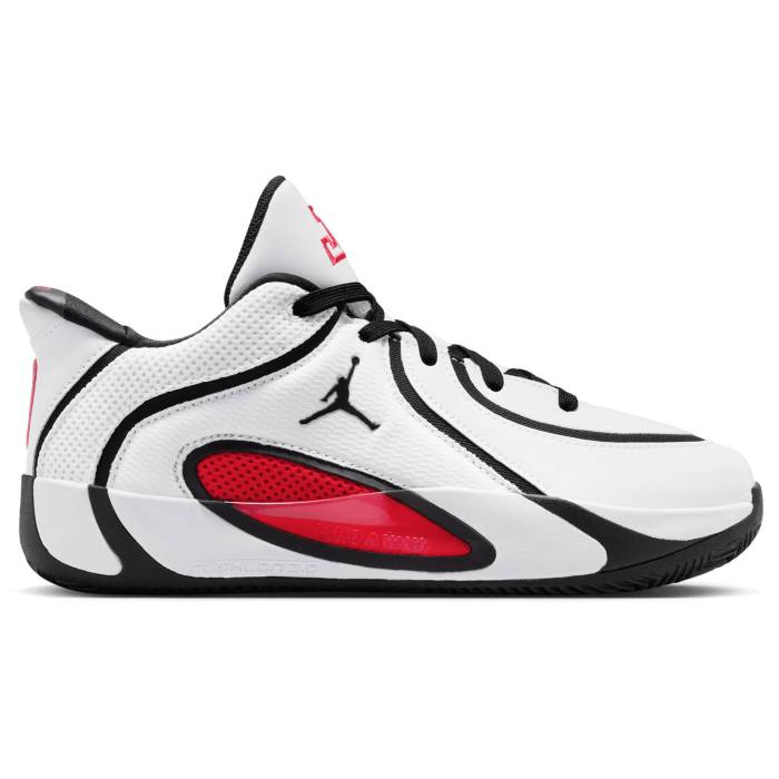 ナイキ ジョーダン Jordan 【 Tatum 4 Boys' Grade School Black/White/Red 】 ジュニア キッズ 黒色 ブラック 白色 ホワイト Red 赤・レッド