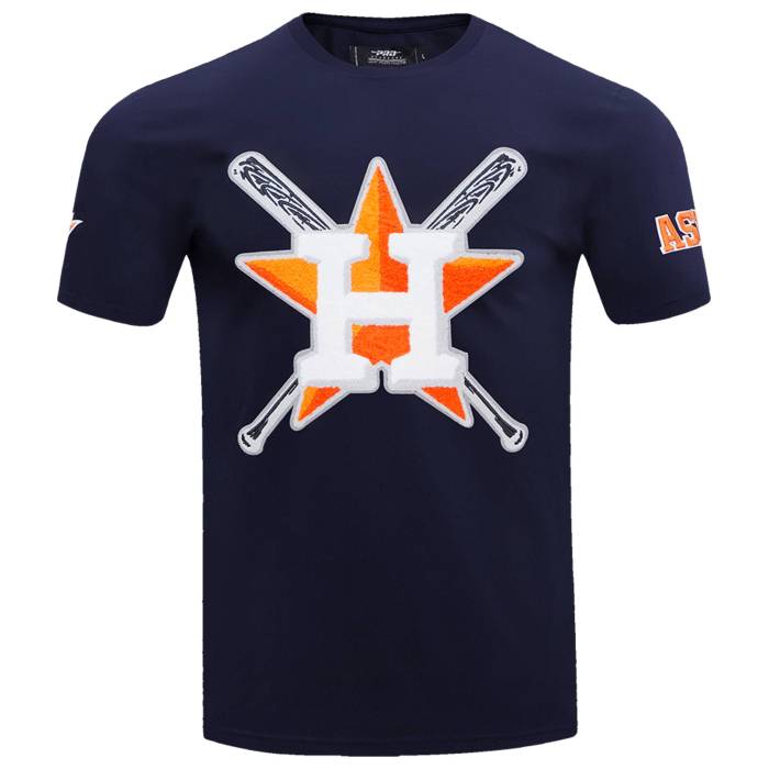 プロスタンダード Pro Standard 【 Astros Mash Up Sj Tee Men's Midnight Navy 】 アストロズ Tシャツ メンズ 紺色 ネイビー