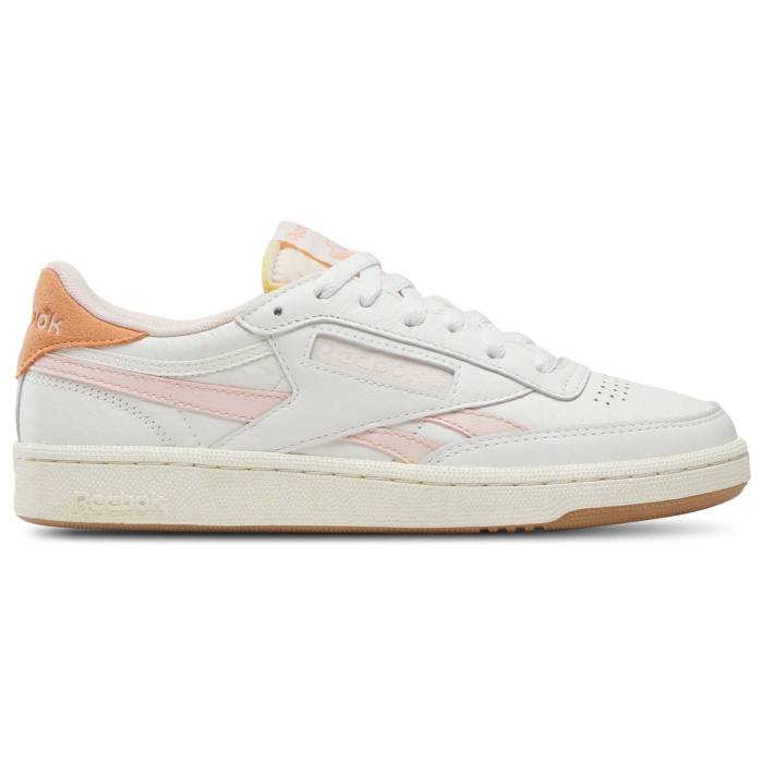 リーボック Reebok 【 Club C Revenge Vintage Women\u0027s Chalk/Sunkissed Orange/Bleached Peach 】 野球クラブ vintage ビンテージ・ヴィンテージ レディース orange 橙・オレンジ色