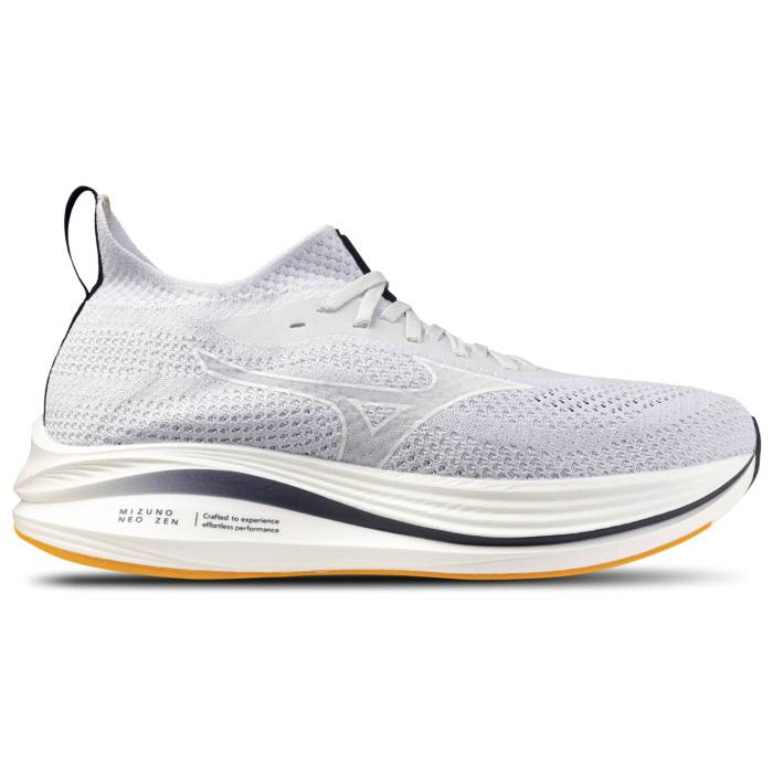 【★百貨店SALE★6/11真夜中2時迄】ミズノ Mizuno 【 Neo Zen Men\u0027s Nimbus Cloud/White 】 ネオ メンズ 白いこと 白いこと