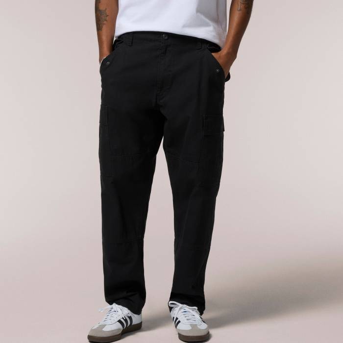 【★百貨店SALE★6/11十二時2時迄】Lckr 【 C-24 Standard Fit Cargo Pants Men\u0027s Black 】 standard 標準尺度 積貨委託貨物 メンズ 黒いこと 黒いこと
