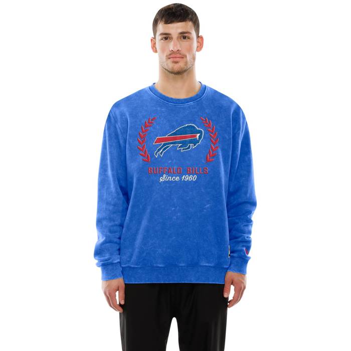 【★百貨店SALE★6/11真夜中2時迄】ニュー内鰓 New Era 【 Bills G3 Crew Men\u0027s Blue/Multi 】 ビルズ 労働者の一団 メンズ 青碧 青碧