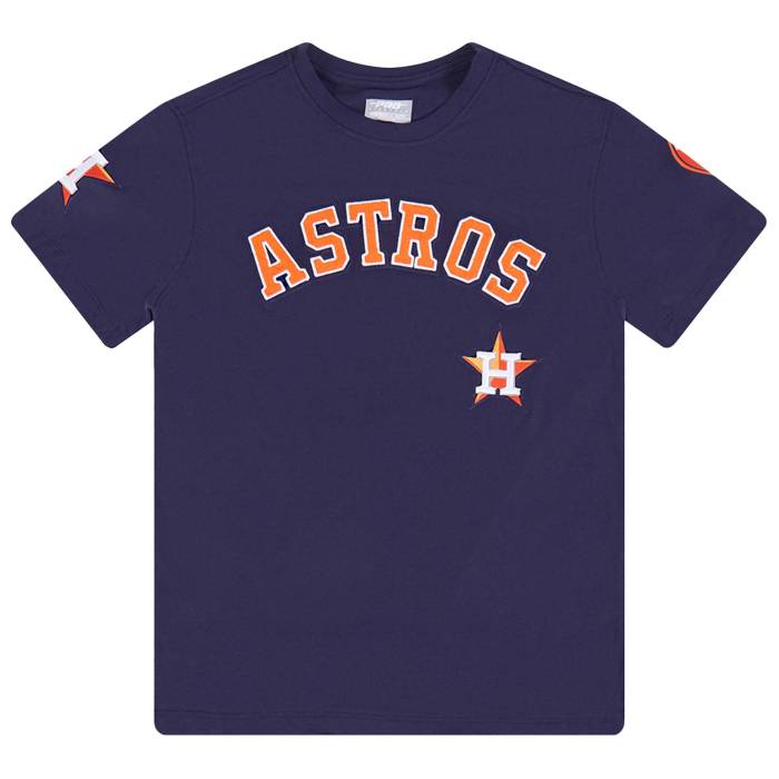プロスタンダード Pro Standard 【 Houston Astros Classic Ss Tee Boys' Grade School Midnight Navy 】 ヒューストン アストロズ クラシック Tシャツ ジュニア キッズ 紺色 ネイビー
