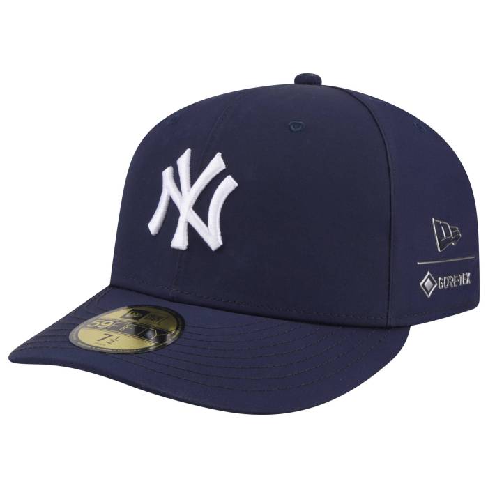 ニューエラ New Era 【 Yankees Gortex 59Fifty Fitted Cap Adult Navy/White 】 ヤンキース キャップ 帽子 ユニセックス 紺色 ネイビー 白色 ホワイト｜スニケス 25,725円