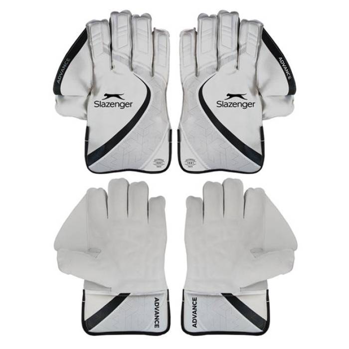 Slazenger 【 Advance Cricket Wicket Glove Unisex White 】 地球儀 グローヴ グローブ ユニ一発やる 白いこと 白いこと