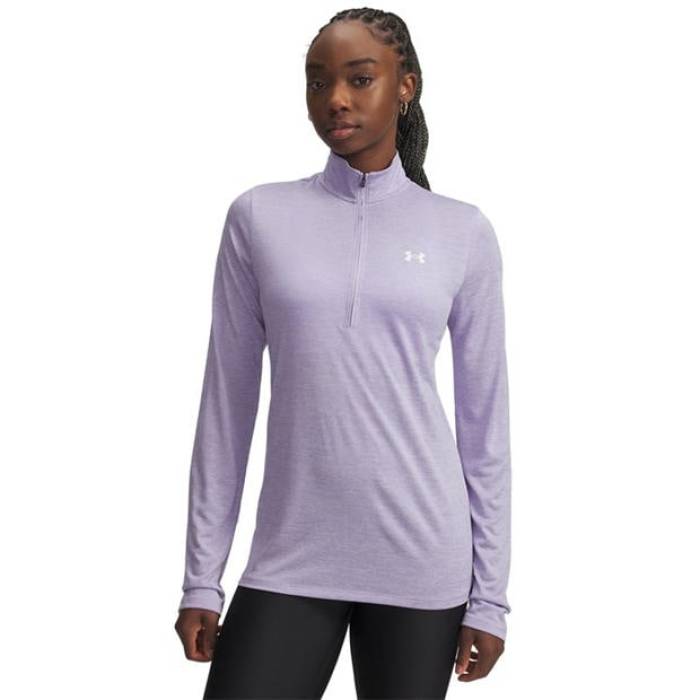 アンダーアーマー Under Armour 【 Armour Tech Half Zip Top Womens Women Transparent 】 テック 二分の一 レディース レディース