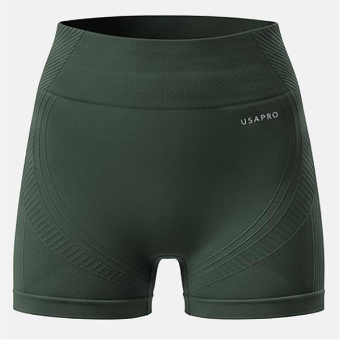 Usa Pro 【 Seamless 3 Inch Shorts Womens Women Khaki 】 ショーツ レディース レディース カーキ