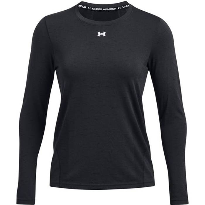 アンダーアーマー Under Armour 【 Vanish Seamless Loose Long-Sleeve Sweatshirt Women Black 】 スウェット トレーナー レディース 黒色 ブラック