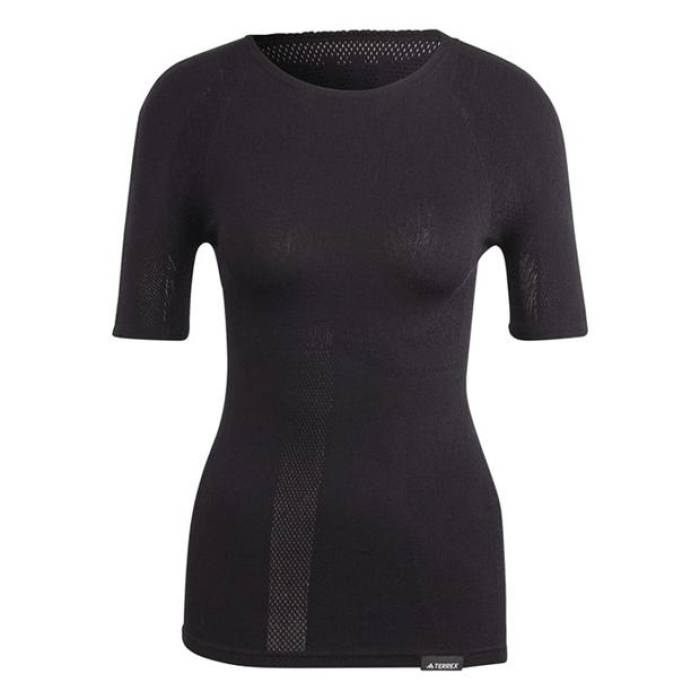 アディダス Adidas 【 Drym Short Sleeve T-Shirt Womens Women Black 】 Sleeve スリーブ Tシャツ レディース レディース 黒色 ブラック｜スニケス