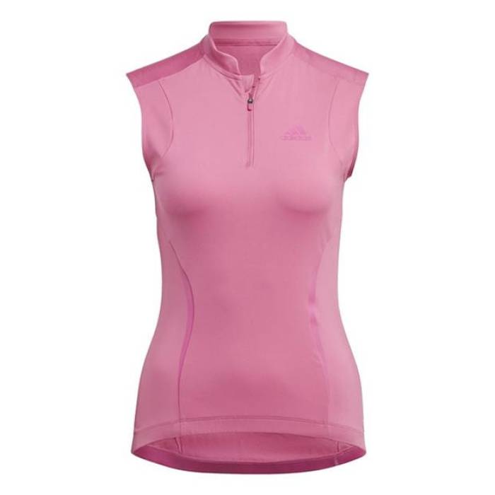 アディダス Adidas 【 The Sleeveless Cycling Top Womens Women Fuchsia 】 Sleeveless ノン衣袂 レディース レディース