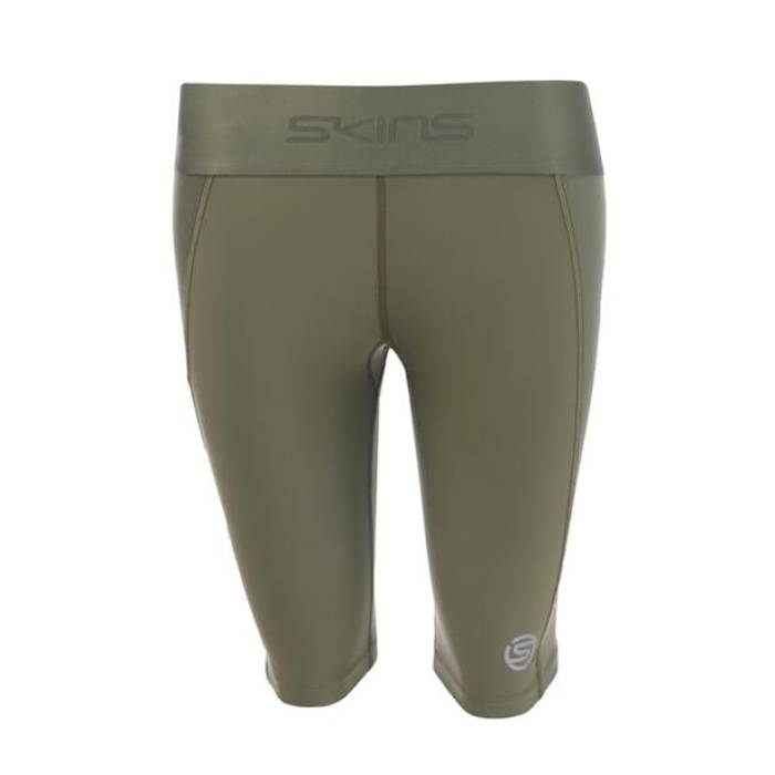 スキンズ Skins 【 Series-3 Performance Tights Womens Women Khaki 】 パフォーマンス Tights タイツ レディース レディース カーキ｜スニケス