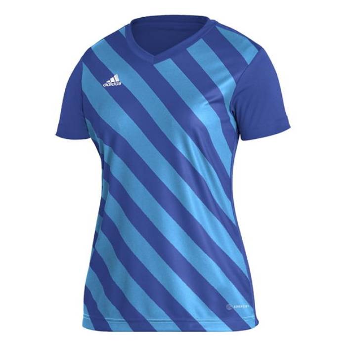 アディダス Adidas 【 Entrada 22 Graphic Jersey T-Shirt Womens Women T Ryl Bl/Asr 】 グラフィック ティーシャツ ティーシャツ レディース レディース