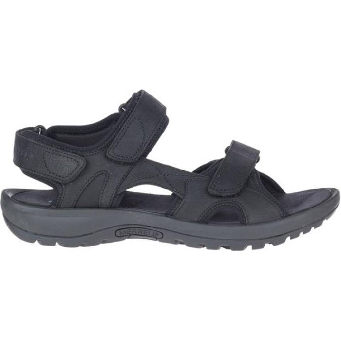 メレル Merrell 【 Sandspur Walking Sandals Men Black 】 サンダル メンズ 黒色 ブラック