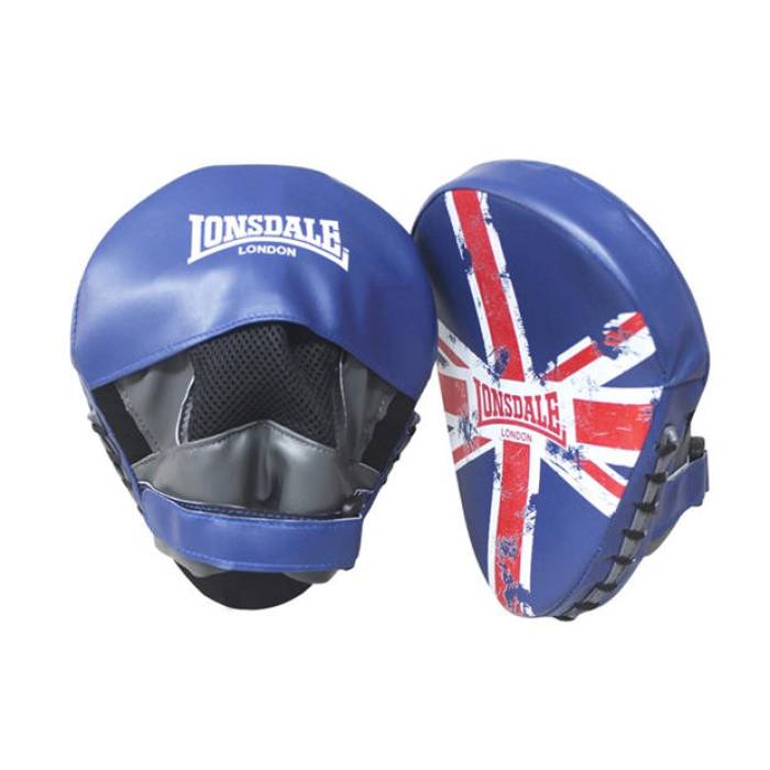 Lonsdale 【 Limited Edition Mantis Mitts Adults Unisex Blue/Red 】 ユニ一発やる 青碧 青碧 Red 赤・赤いこと