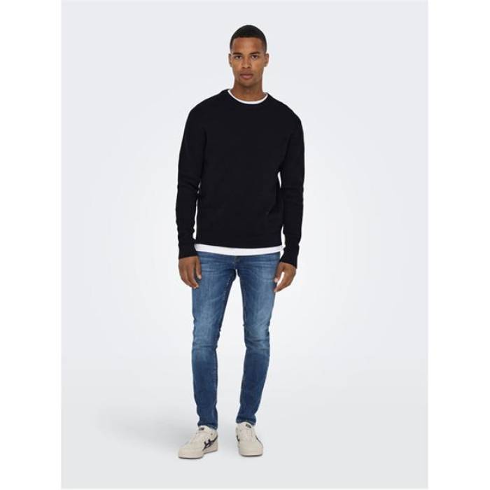 Only And Sons 【 Skinny Jeans Men Blue Denim 】 スキニージーンズ メンズ 青色 ブルー デニム