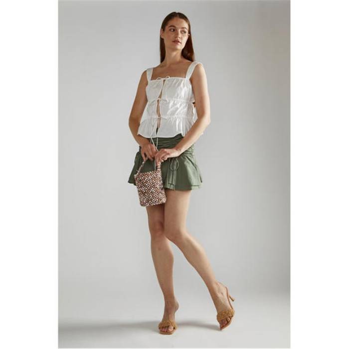 Narrated 【 White Square-Neck Sleeveless-Top Women White 】 白色 ホワイト レディース 白色 ホワイト｜スニケス 21,371円