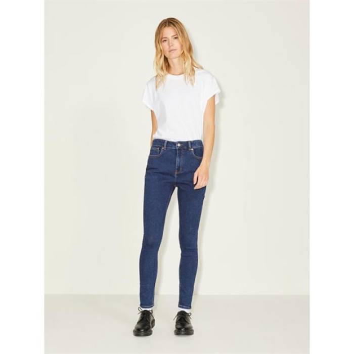Jjxx 【 Vienna Skinny Jeans Women Dark Blue Denim 】 スキニー デニム レディース 青味 青み ジーンズ