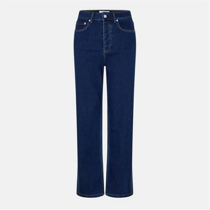 手玉 濾過性病原体 Jack Wills 【 Hollie Super High Rise Jeans Women Dark Indigo 】 ご機嫌 ライズ デニム レディース 藍色・インディゴ