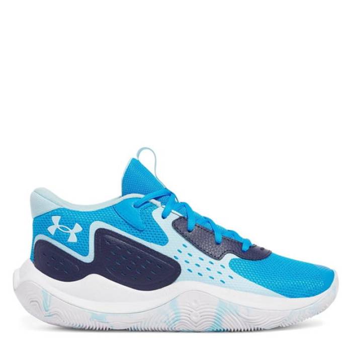 アンダーアーマー Under Armour 【 Armour Ua Jet \u002723 Basketball Shoes Unisex Men Blue/Navy 】 篭球 シューズ 運動すること靴 メンズ 青碧 青碧 紺色 米国海軍
