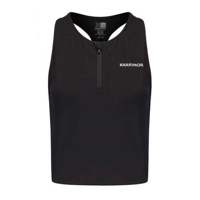 Karrimor 【 X Lite Running Tank Gym Vest Womens Women Black 】 ライト タンクトップ ベスト レディース レディース 黒色 ブラック|スニケス