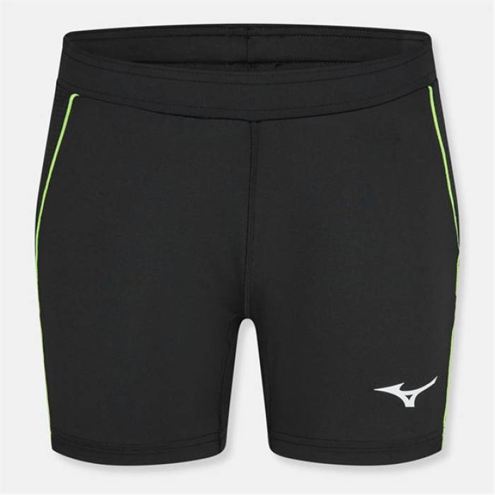 ミズノ Mizuno 【 Performance Running Shorts Women Black/Black 】 パフォーマンス ショーツ レディース 黒色 ブラック|スニケス
