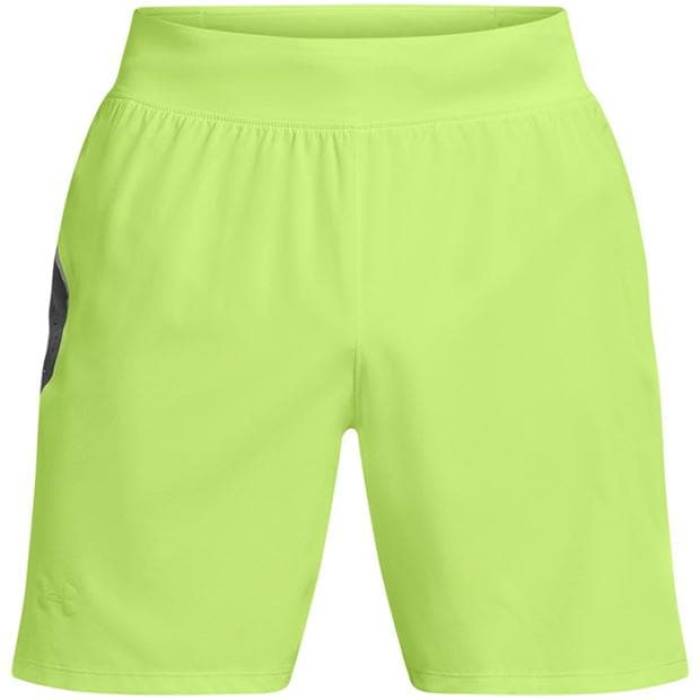 アンダーアーマー Under Armour 【 Launch Elite 7\u0027\u0027 Shorts Mens Men Morph Green 】 エリート さる股引き メンズ メンズ green 緑・緑であること