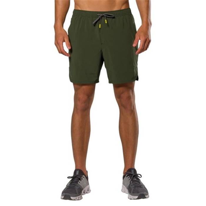 ネイサン Nathan 【 Performance Running Shorts Men Forest Green 】 演奏 さる股引き メンズ フォレスト green 緑・緑であること