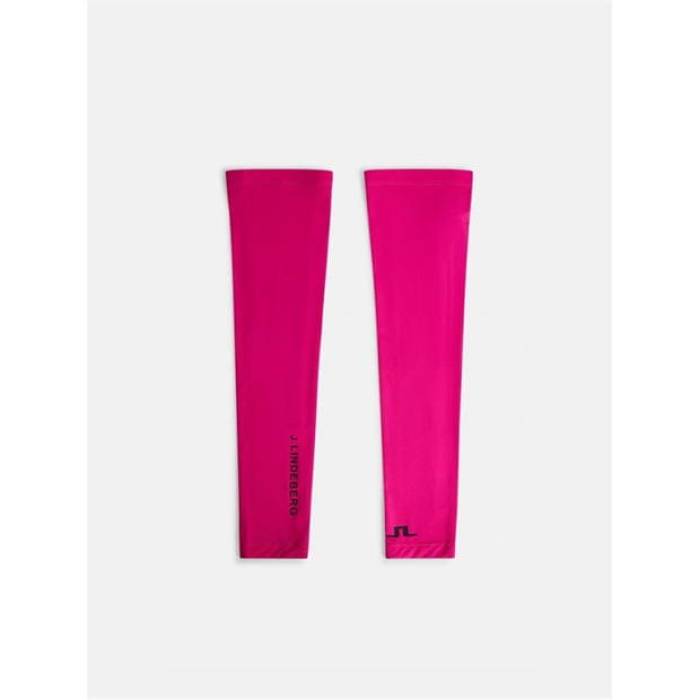 J Lindeberg Golf 【 Bridge Arm Sleeves Unisex Fuchsia Purple 】 ユニセックス Purple 紫・パープル