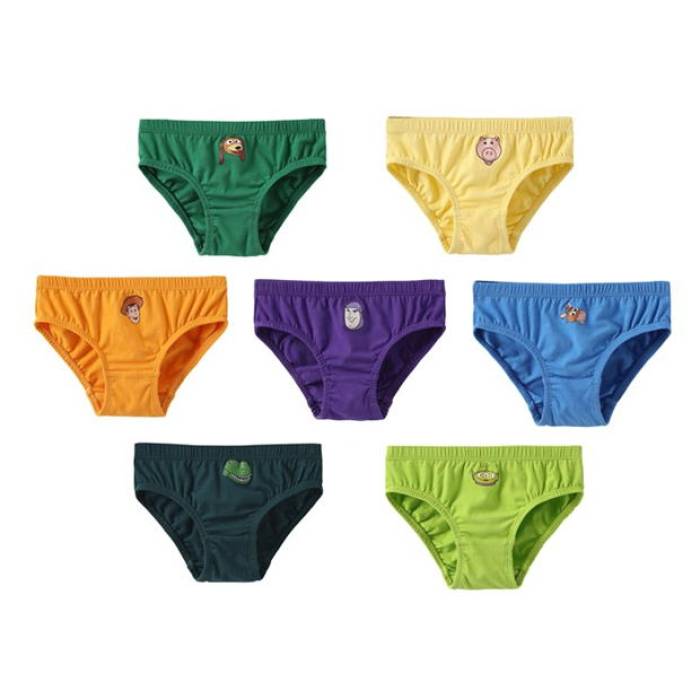 Character 【 Boy\u0027s 7Pk Briefs Unisex Toy Story 】 ユニ一発やる