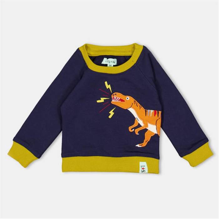 Lilly And Sid 【 Dino Crew Sweatshirt Unisex Navy 】 労働者の一団 汗水 調教師 ユニ一発やる 紺色 米国海軍