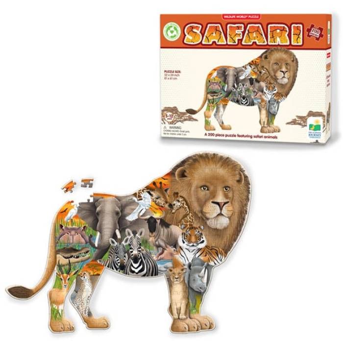 The Learning Journey 【 Wildlife World Safari Puzzle- Unisex Safari 】 サファリ ユニ一発やる サファリ
