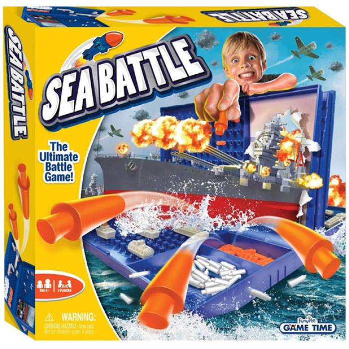 Funville 【 Sea Battle Board Game Unisex None 】 Game 力くらべ ユニ一発やる