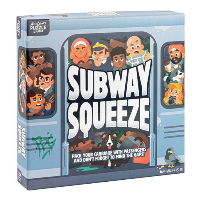 Professor Puzzle 【 Subway Squeeze Board Game Unisex Multi 】 Game ゲーム ユニセックス