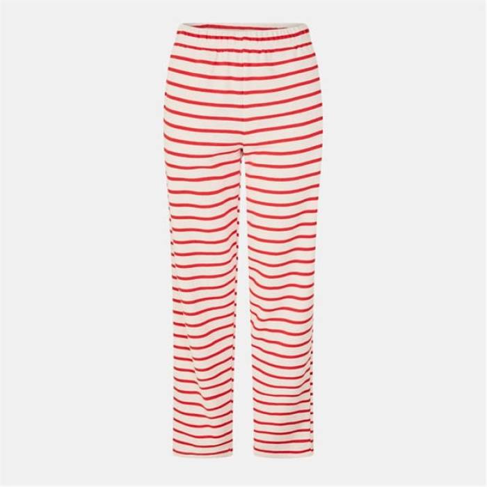 ピーシーズ Pieces 【 Women\u0027s Heavyweight Closed Hem Fleece Joggers Women Poppy Red 】 レディース フリース ジョガーパンツ レディース Red 赤・赤いこと