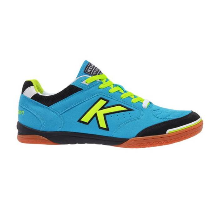 Kelme 【 Precision Trainers Mens Men Turquoise/Lime 】 シューズ スニーカー メンズ メンズ 菩提樹