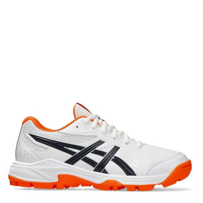 アシックス Asics 【 Gel-Peake 3 ガウス Hockey Shoes Unisex Kids Kids White/Midnight 】 シューズ 運動すること靴 お坊っちゃん キッズ 白いこと 白いこと