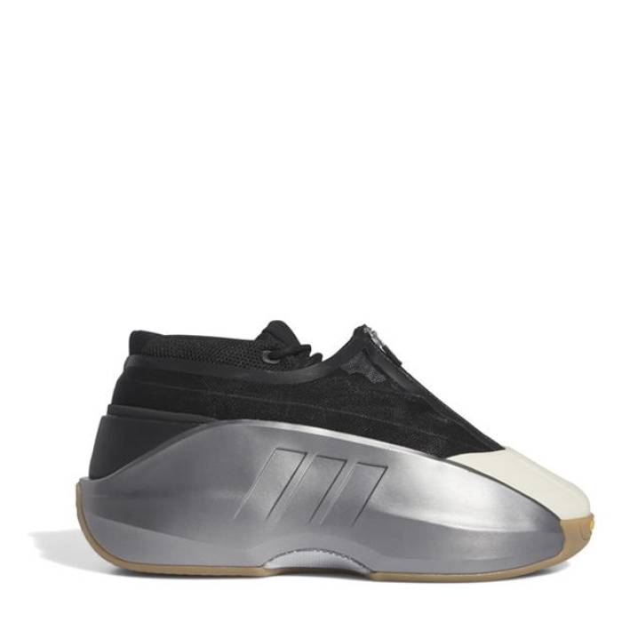 アディダス Adidas 【 Infinity Basketball Trainers Kids Silver Met. 】 籠球 シューズ スニーカー 御坊っちゃん キッズ Silver しろがね色・しろがね色 スポーツ・アウトドア-バスケットボール-キッズ・ジュニア用シューズ