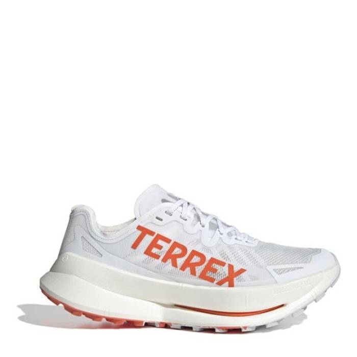 アディダス Adidas 【 Terrex Agravic Speed Ultra Trail Running Shoes Mens Men White/Orange 】 Speed 素早さ ultra ウルトラ シューズ 運動すること靴 メンズ メンズ 白いこと 白いこと orange 橙・オレンジ色