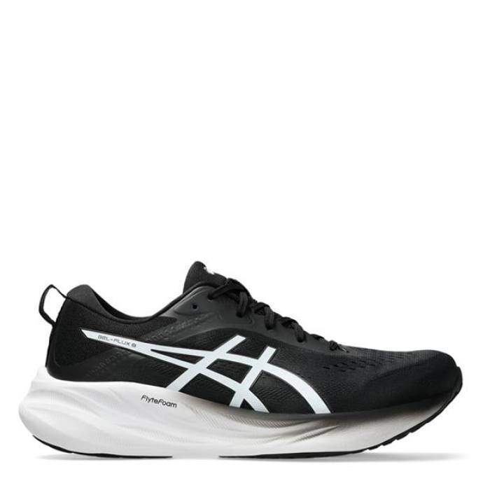 アシックス Asics 【 Gel-Flux 8 Women's Running Shoes Women Black/White 】 レディース シューズ 運動靴 レディース 黒色 ブラック 白色 ホワイト