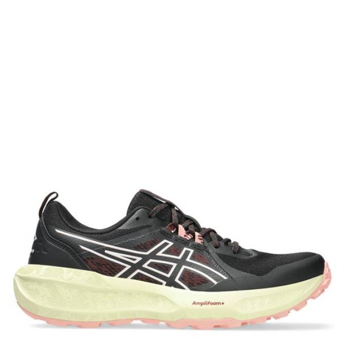 アシックス Asics 【 Gel-Sonoma 8 Womens Trail Running Shoes Women Black/White 】 レディース シューズ 運動すること靴 レディース 黒いこと 黒いこと 白いこと 白いこと