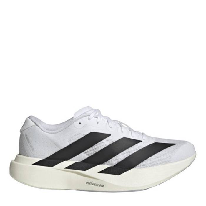 アディダス Adidas 【 Adizero Evo Sl Road Running Shoes Womens Women White/Black 】 アディゼロ シューズ 運動すること靴 レディース レディース 白いこと 白いこと 黒いこと 黒いこと