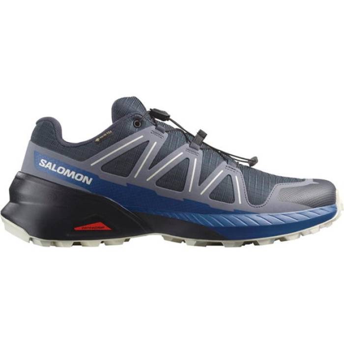 サロモン Salomon 【 Speedcross Peak Goretex Trail Running Shoes Mens Men Blue Nights 】 ゴアテックス シューズ 運動すること靴 メンズ メンズ 青碧 青碧